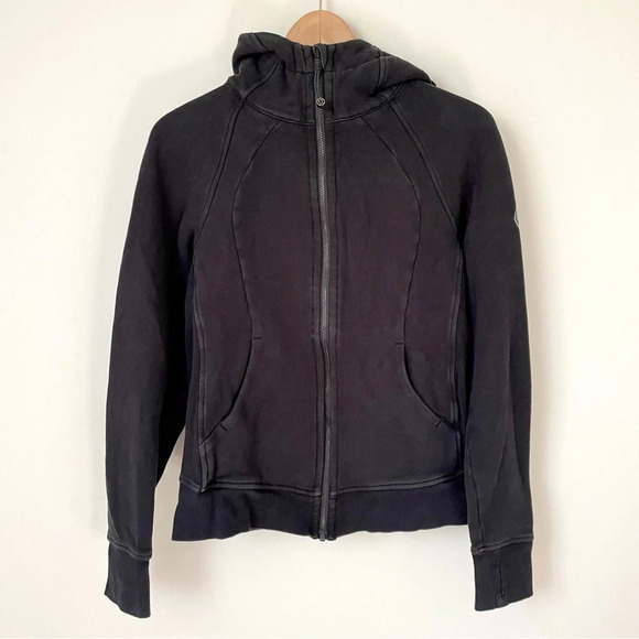 Lululemon Scuba Hoodie *Light Cotton  Fleece Black - Picture 2 of 6